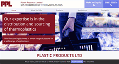 Desktop Screenshot of plasticproducts.co.uk